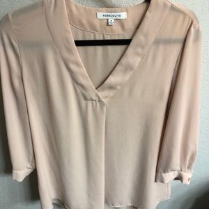 Blush 3/4 sleeve blouse